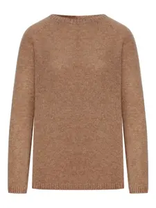 Шерстяной свитер с рукавами реглан 'S Max Mara, коричневый