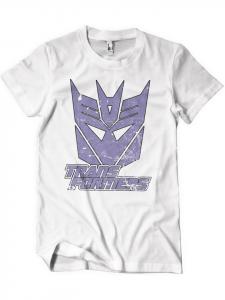Футболка белого цвета Transformers