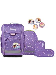 Ergobag Набор школьных сумок Cubo Light, 5 предметов, PonyBäradies, фиолетовый