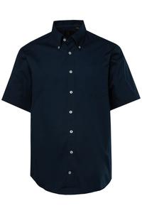 Рубашка на пуговицах классического кроя JP1880, темно-синий