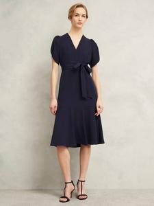 Платье Pricilla с ярусным подолом Hobbs, Midnight Blue