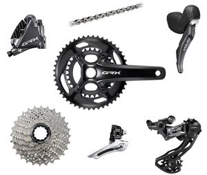 Групсет Shimano GRX 810 Mechanical Double 11-скоростной, 11-30, 48x31T, 175 мм