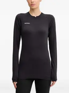 Лонгслив Assos с длинными рукавами Mammut, черный