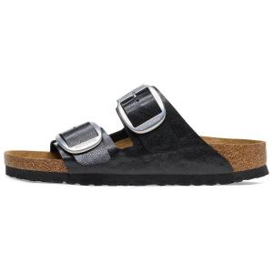 Шлепанцы Arizona Big Buckle женские черные Birkenstock