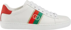 Кроссовки Gucci Wmns Ace Interlocking G - White, белый