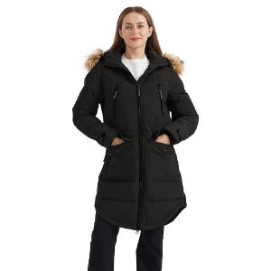 Пальто-пуховик Orolay Women's Thickened Down Winter, черный