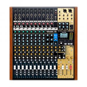 16-канальный многодорожечный рекордер TASCAM Model 16 с аналоговым микшером и интерфейсом USB