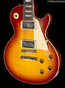 Gibson Custom Shop 1960 Les Paul Standard V2, шея, цвет Cherry Sunburst с эффектом старения, Murphy Lab Light Aged (673)