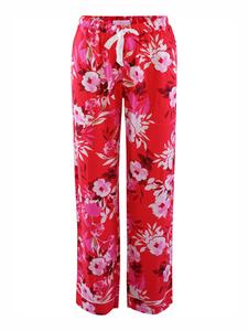 PJ Salvage Пижамные штаны 'Waterflower Bloom' в красном, светло-красном цвете