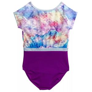 Купальник Rainbeau Moves с короткими рукавами и каплевидным вырезом для девочек 4–16 лет RAINBEAU MOVES, синий