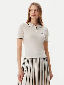 Рубашка поло облегающего кроя Polo sweater Guess, бежевый