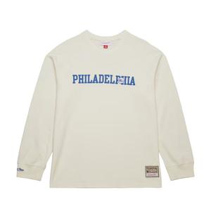 Mitchell Ness Футболка Mitchell & Ness x NBA Philadelphia 76ers мужская cream