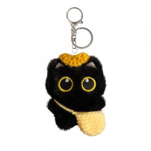 Ten Thousand Children's Music Плюшевый кулон Woven Black Cat Dolls высота 13см