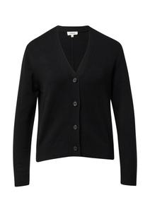 Вязаный кардиган s.Oliver, черный