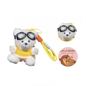 Рюкзак Pilot Blush Bear с подвеской и кукла для ключей LALABABY