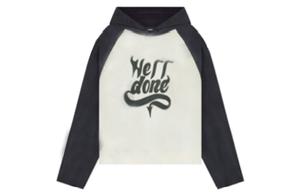 WE11DONE Свитшот унисекс черно-белый