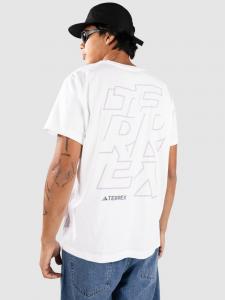 Футболка adidas Terrex Aop T-Shirt, white