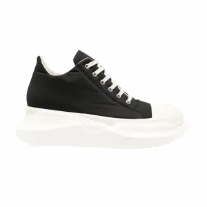 Низкие кроссовки Rick Owens DRKSHDW Strobe Cotton Nylon Abstract Low, черный