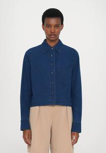 Блуза CLOSED CROPPED CLASSIC SHIRT, Dark Blue/Blue