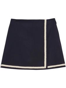 MSGM мини-юбка А-силуэта, синий