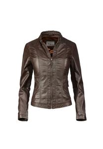 Кожаная куртка SEURsula2 7eleven, темно-коричневый