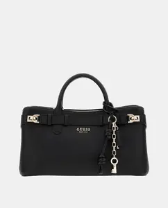 Сумка на руку с застежкой-молнией и магнитной застежкой Guess, черный
