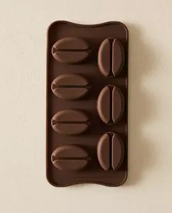 Форма для льда Zara Home Silicone Coffee, 21 x 11 см, коричневый