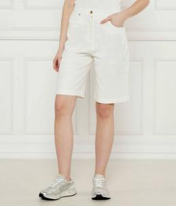 Джинсовые шорты Regular fit Aeronautica Militare, белый