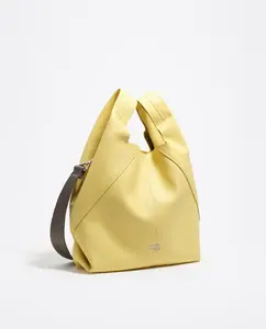 Средняя женская кожаная сумка Bimba y Lola, желтый