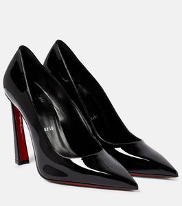 Туфли-лодочки Condorapik 100 из лакированной кожи Christian Louboutin, черный
