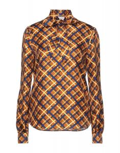 Рубашка Saint Laurent, коричневый