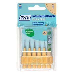 Межзубные щетки Extra Soft 0,45мм Светло-оранжевый, 6 шт. TePe