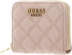 GUESS Женский кошелек Giully Small Zip Around, Beige