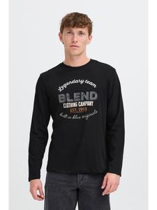 Рубашка с длинным рукавом BLEND, черный