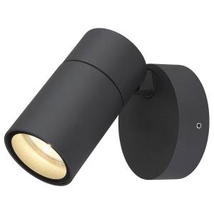 Настенный светильник Globo Lighting Piper, алюминий - антрацит - количество языков пламени: 1