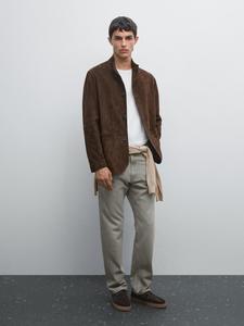 Джинсы Regular Fit Massimo Dutti, хаки