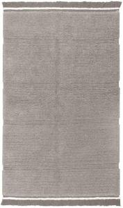 Ковер Lorena Canals, 79 x 140 см,-Woolable для гостиной, Sheep of The World Steppe в цвете Grey Sheep — ручной работы, прямоугольной формы, из натуральной высоковорсной неокрашенной шерсти