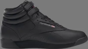 Кроссовки wmns freestyle high 'triple black' Reebok, черный