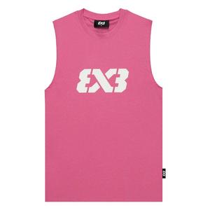 Женская майка 3x3, розовый