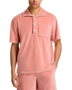 Камео Girona Велюровая Рубашка OAS, розовый