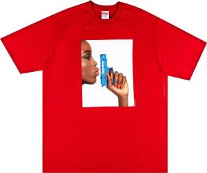 Футболка Supreme Water Pistol Tee 'Red', красный