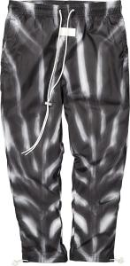 Брюки Nike x Fear of God All Over Print Pants 'Black/Sail', черный