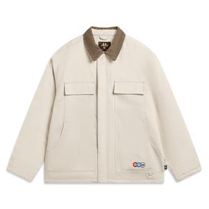 Куртки и пальто из баскетбольной коллекции Li Ning x 1807 LIANMINGKUAN для мужчин., moonсветлый серый