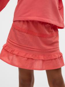 Юбка Vero Moda Girl, красный