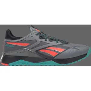 Кроссовки nano x2 tr adventure 'grey classic teal' Reebok, серый