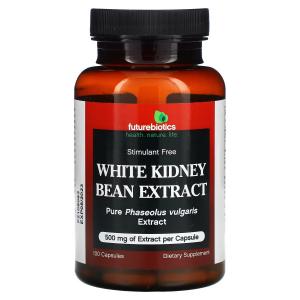 FutureBiotics, экстракт белой фасоли, 100 капсул