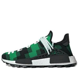 Кроссовки x pharrell x billionaire boys club nmd hu trail Adidas, зеленый