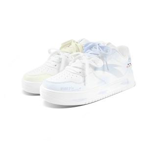 Расслабленные нескользящие амортизирующие низкие кроссовки для скейтбординга unisex ANTA, желтый