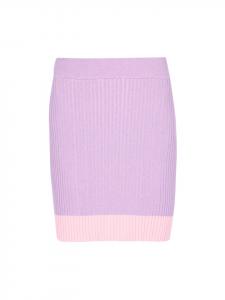 MyMo Женская юбка сиренево-розового цвета