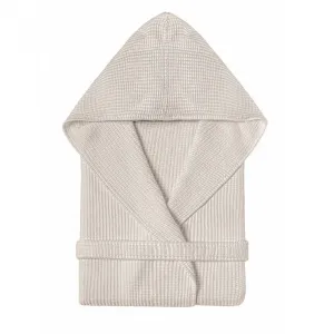 Хлопковый халат Melody Graccioza, бежевый